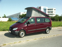 Mercedes Vito Aufstelldach, BJ. 04-14, kompakte Version, vorne hoch