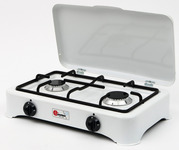 Parker cucina a gas a 2 fuochi con fusibile di accensione -  Parker cucina a gas a 2 fuochi con fusibile di accensione -