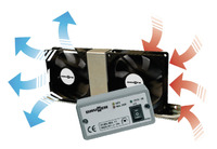 Kühlschrankventilator Vento Electronic (12V / 0,5A / 6W) Kühlschrankventilator Vento Electronic (12V / 0,5A / 6W)