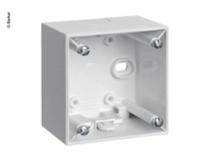 Boîtier de montage de cloison Berker haut, blanc polaire avec décharge de trac Boîtier de montage de cloison Berker haut, blanc polaire avec décharge de trac