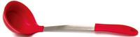 Louche en silicone avec acier inoxydable 18/0