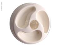 3-håndtag tanklås hvid 3-håndtag tanklås hvid