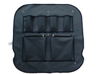 Fenster-Tasche für Heckfenster Ducato, grau/blau, Maße ca. 45x45cm