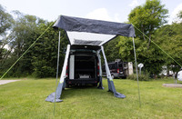 Auvent Arrière Trapez Pour Trafic Ducato Boxer - 220x210x230cm - Polyester 190T - 3,5kg