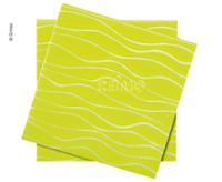 Napkins, lime, size 165x165mm, 20 pieces