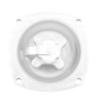 Vullerhals met schroefstop in wit