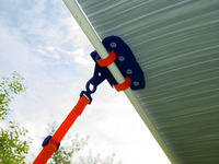 : Peggy Peg Fix&Go : Peggy Peg Fix&Go AntiFlap, Markisenklemme, reduziert Flappergeräusch