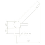 : EHM Trend cromo con : EHM Trend cromo con interruttore, sciolto