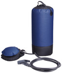 Campingdusche mit 12 l Wassertank inkl. Fußpumpe, Duschkopf, Schlauch