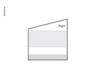 Panel boczny prawy CS ZIP Panel boczny prawy CS ZIP