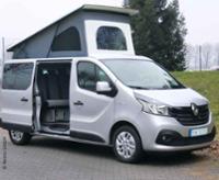 Schlafdach EasyFit für Renault Trafic & und baugleiche Fahrzeuge LR - Gurtverschluss