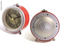 VW Collection Bulli-Wecker TACHO, rot, Quarzuhrwerk, Alarmfunktion