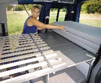 : VW Caddy LR Bett m.Polste : VW Caddy LR Bett m.Polste