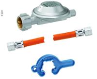 Set di collegamento/conversione GOK per griglie con filettatura AG 1/4 LH Set di collegamento/conversione GOK per griglie con filettatura AG 1/4 LH