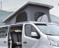 Renault Trafic pop top roof Easy-Fit, SWB, from 07/14, front pop up, belt lock