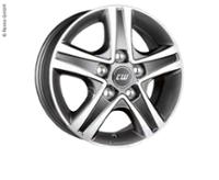 Alumiiniumvelg Borbet CWD Fiat Ducato Maxi, LK:130, 6,5 x 16" müstral anth.poleeritud