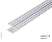 U-Profil aus Alu 15mm Stange 1,12m