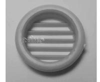 Grille de ventilation pour meubles 32 mm ronde (grise) Grille de ventilation pour meubles 32 mm ronde (grise)
