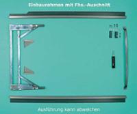 Einbaurahmen VWT5 kR m.Fhs-Ausschnitt LINKSLENKER