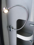 Éclairage pour camping car - LAMPE COL DE CYGNE LED AVEC PRISE USB, 1.5W - REIMO