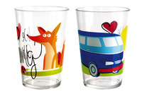 Kinder-Glas 2er Set, SAN Kinder-Glas 2er Set, SAN