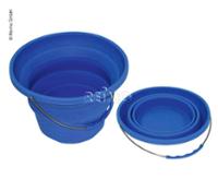 Silicone bucket, foldable, approx. 6 liter, ø17/28cm STOCKTAKE SALE