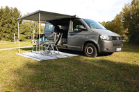 Auvent Omnistor 4900 avec adaptateur de montage pour Multirail