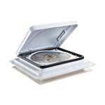 Cappa da tetto con cappa aspirante da 12 Volt: vetro smerigliato 40x40cm Cappa da tetto con cappa aspirante da 12 Volt: vetro smerigliato 40x40cm