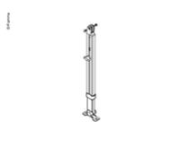 Stützfuß F65S 370/490 re Stützfuß F65S 370/490 re