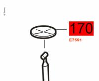 Tülle Druckstange Tülle Druckstange