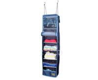 Utensilo WANDA shelf high: hanging bag with hook attachment, blue STOCKTAKE SALE