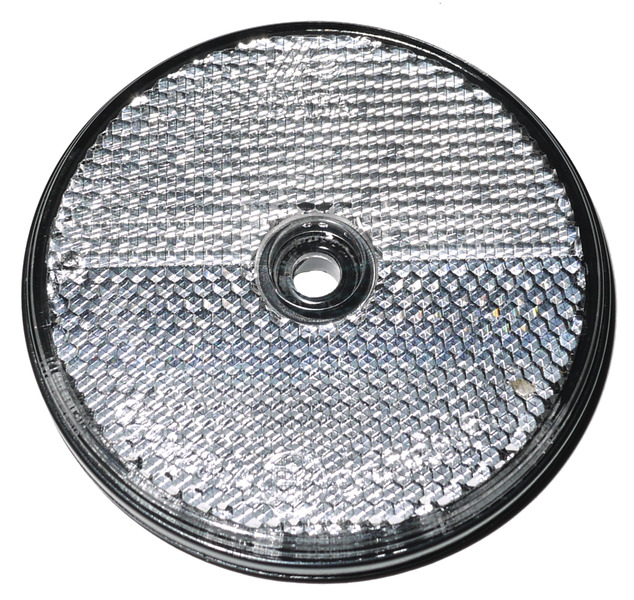 Riflettori tondo bianco (2 pz.)
