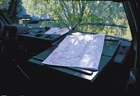 Dashboard tray for VW T2/3 large