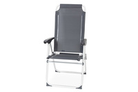 Macaya – Aluminium high-back chair with a round-tube frame