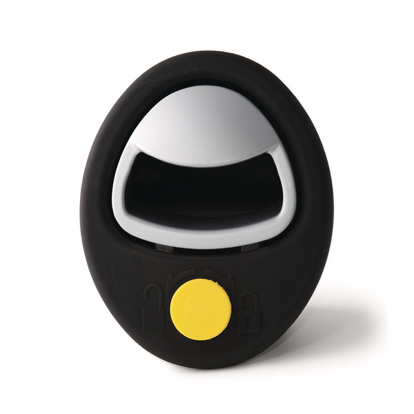 Kofferklappenschloss MAGIC schwarz, Griff silber lackiert Kofferklappenschloss MAGIC schwarz, Griff silber lackiert