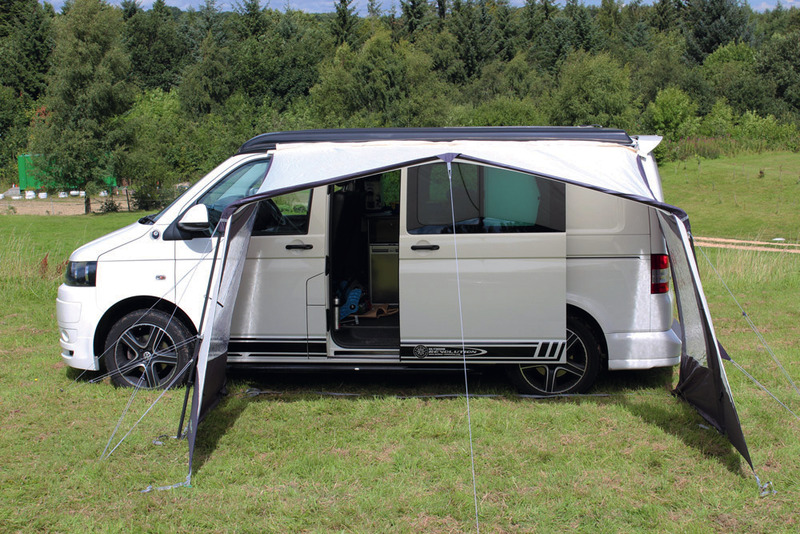 Sonnendach TECHLINE Canopy Auvent campingcar et solette pour VW T5 Multivan Aménagement