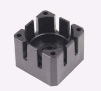 Vloerbevestiging f. Heftafel Licht zwart, stuk Vloerbevestiging f. Heftafel Licht zwart, stuk