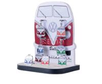 VW Collection Schlüsselanhänger,Bulli-Front-Design, 12 Stk. in 4 Farben