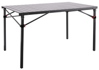 Campingtisch Rauma, Aluminium Rolltisch 120 x 70 cm