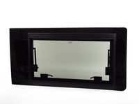 <p>VW T6.1 / T6 / T5 real glass window (front right) with integrated hinged window</p>