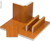 Möbelbauplatte Kirsche Schichtstoff, HPL, 1/4 Platte
