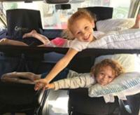 CABBUNK Doppelbett für Fahrerhaus Merc.Sprinter, belastbar bis je 70kg