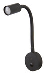 LED gooseneck lights with flexible arm and night light – arm length 200 mm
