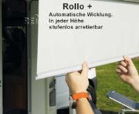Prostor Rollo + das nachrüstbare Sonnenschutzrollo 350