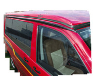 Regenrinnenprofil Multi Rail VWT4/T5 LR gebohrt, schwarz 3040mm