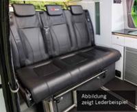Schlafsitzbank VW T6/5 V3100 Gr.8 starr 3-sitzig Polster Leder 2-farbig.