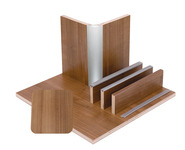 Möbelbauplatte Nussbaum Schichtstoff, HPL