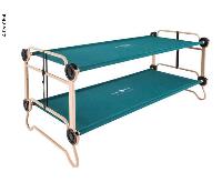 Lits superposés Disc-O-Bed XL, couleur verte