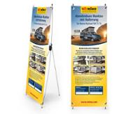 X-Banner Design: T5 Multirail Adapter Thule, tysk