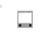 Frontblende silber Frontblende silber